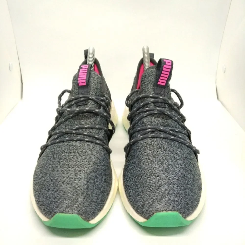 Puma Nrgy Neko Knit Running‎ Shoes Sneakers Women's Size 7 Grey